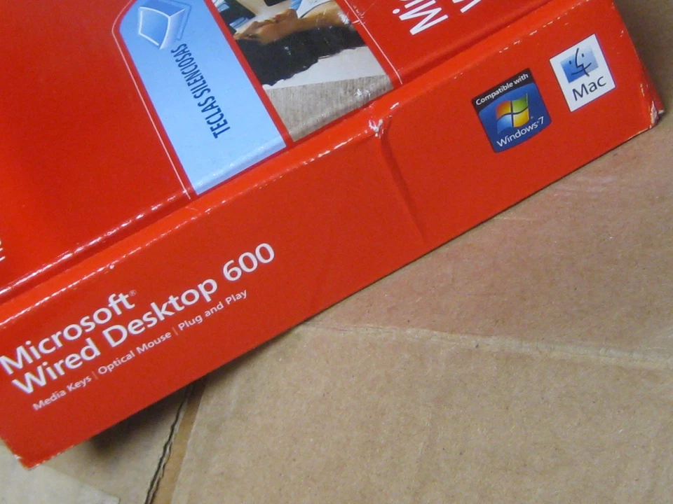 Wired Desktop 600 Black USB Brazilian Spanish APB-00005 1366 1113 X11-94617-01 - Image 4 of 4