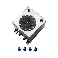 10L 2.5 Gallon Universal Aluminum Racing Fuel Cell Gas Tank With level Sender