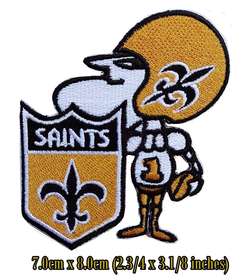 New Orleans Saints 2' x 3' Fan Banner - Applique & Embroidered NFL Flag