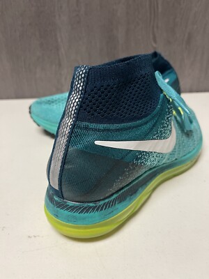 NIKE ZOOM ALL OUT FLYKNIT 7 US Jade Green Teal Neon Running Train