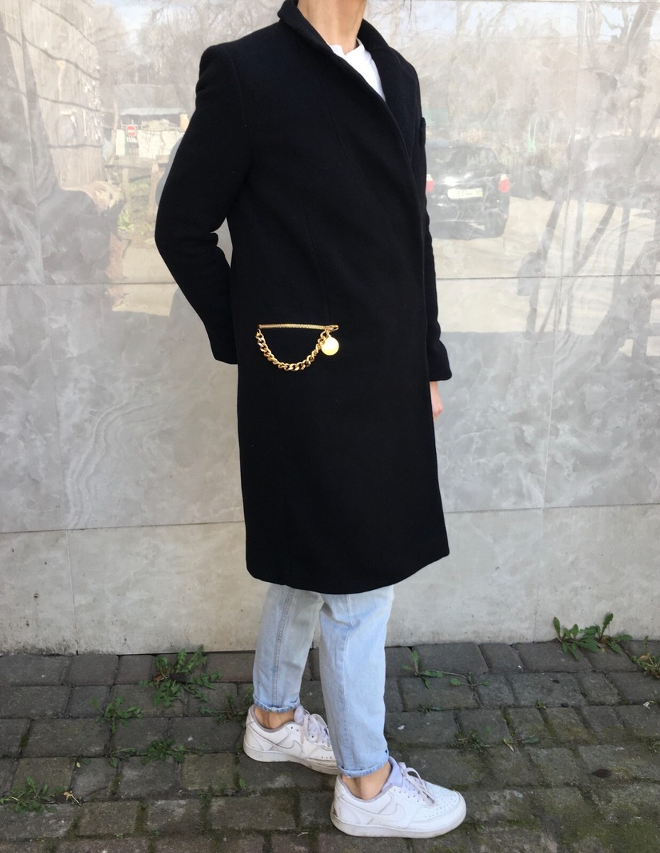 【関税&送料込】Stella Mccartney Black Wool Coat 20742058_50754600_600.jpg
