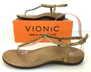 VIONIC Women's Camila Cork Slide Sandals - Bobâs Stores