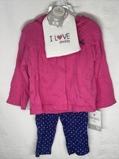 NEW Carter's Little Girl's 3Piece Layette Set 9 Months