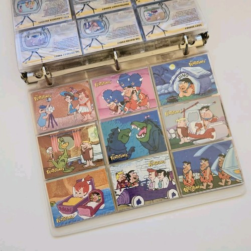Juego completo de tarjetas coleccionables Cardz The Flintsones 1993 vintage en carpeta - LEER - Imagen 6 de 19