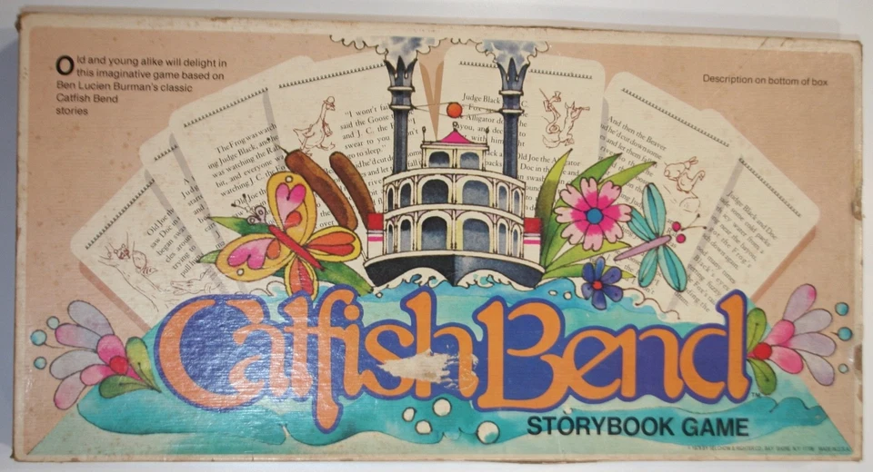 Catfish Bend Storybook Game Boardgame 1978 ~ 100% Complete ~ RARE - Image 2 of 4