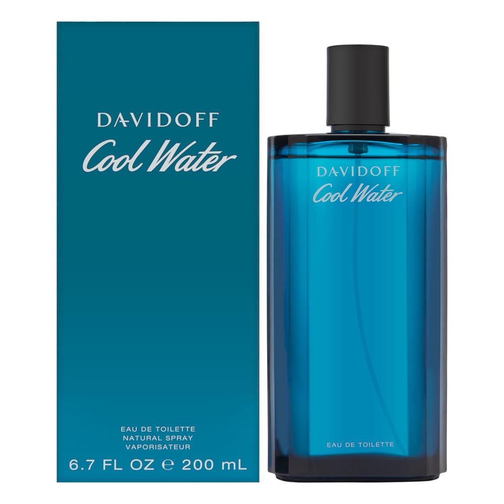 Cool Water for Men by Davidoff 6.7 oz Eau de Toilette Spray New In Box