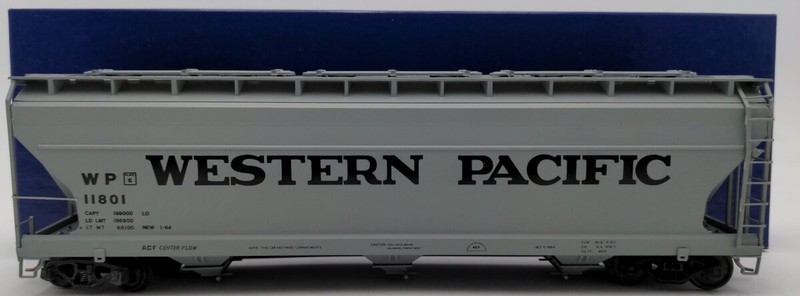 Gold Coast 4650 S Scale Western Pacific Hopper #11801 EX/Box