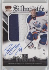 2013 Panini Crown Royale Rookie Silhouette 50/99 Justin Schultz #135 Auto 1e15