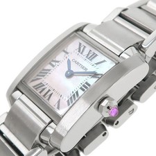 CARTIER Tank Française Sm W51028Q3 Ladies Used Watch #1221117 7
