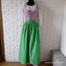 Vintage Rare Austria Alpin Dirndl Oktoberfest Dress Size EU 40 and white blouse
