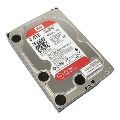 WESTERN DIGITAL RED 4TB WD40EFRX 5400U/min NASWARE 3.0 SATA III 64MB 3.5'' Zoll