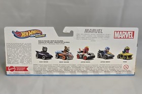 Mattel Hot Wheels RacerVerse Marvel Characters Set of 5 Die-Cast Hot Wheels Cars