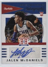 2019-20 Panini Chronicles Hometown Heroes Rookie 44/99 Jalen McDaniels Auto 13c1