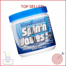 Wavebuilder Spinand Waves Holding Crème, 8 Ounce