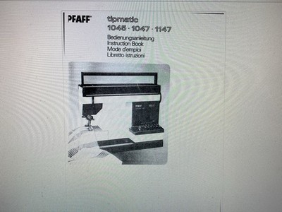 Pfaff 1045  Manual  Digital