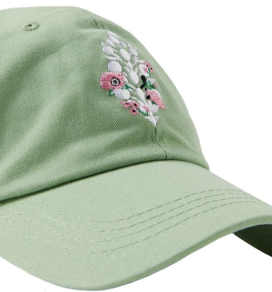 NEW Free People Movement Blooming Buti Woman’s Baseball Cap Green - Image 2 of 4