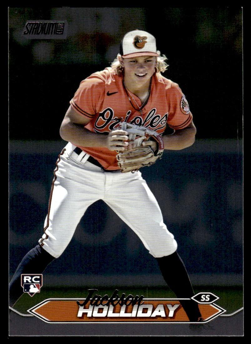 2024 Stadium Club Jackson Holliday Rookie Baltimore Orioles #211