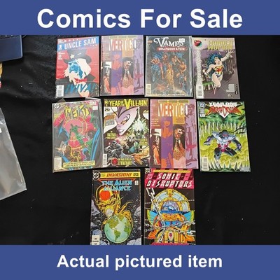 10 x DC #1 issue US comics bundle - Uncle Sam Vamps Wonder Woman  (LOT#15093)