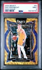 2024 Panini Select Basketball Gold Wave Dalton Knecht #91 PSA 9