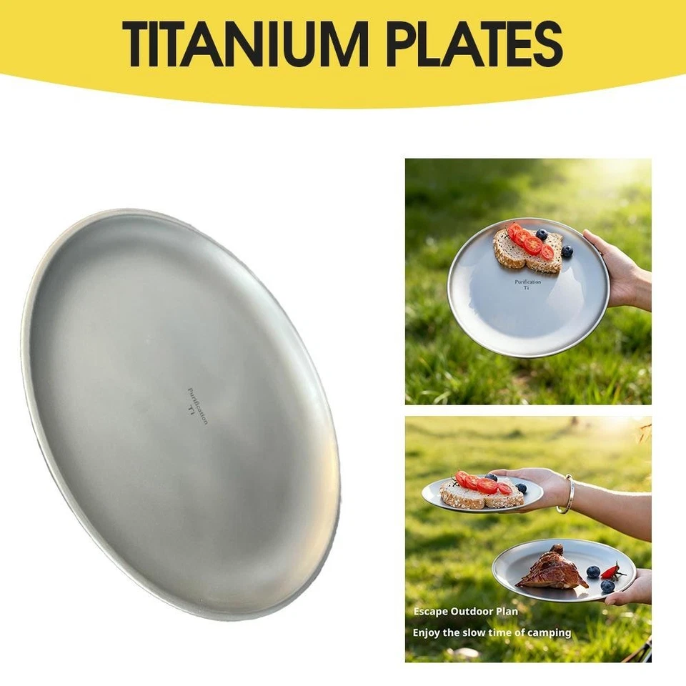 Ultraleichter tragbarer Runder mattierter Campingteller für die Außenberei X8K3 - Bild 4 von 4