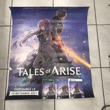 PLV poster publicitaire tales of arise  micromania 2021 80x60 cm