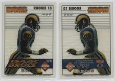 1994 Collector's Edge Boss Clear Diamond Rookies Isaac Bruce #ROOKIE13 RC HOF