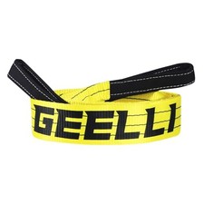 3" x 8ft Tree Saver Strap, 30,000 Pound Capacity Tow Straps 3inx8ft-Yellow
