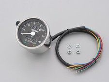 Daytona Mechanical Speedometer 60140kmh With Indicator Stainless Steel Used