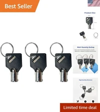 Elevator Fire Service Key Copper Black Silver 3 Pack Remind Reset Keys