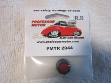 PROFESSOR MOTOR HARD PLASTIC RED KNOB 1/8 WITH SET SCREW 2044