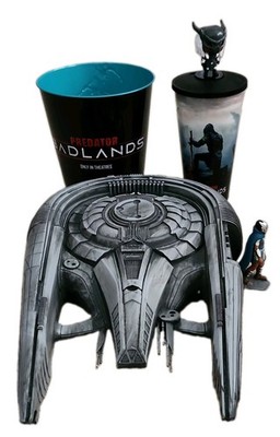 Predator Badlands Theater Popcorn Bucket Cup Thia Topper Bundle Scout Ship 