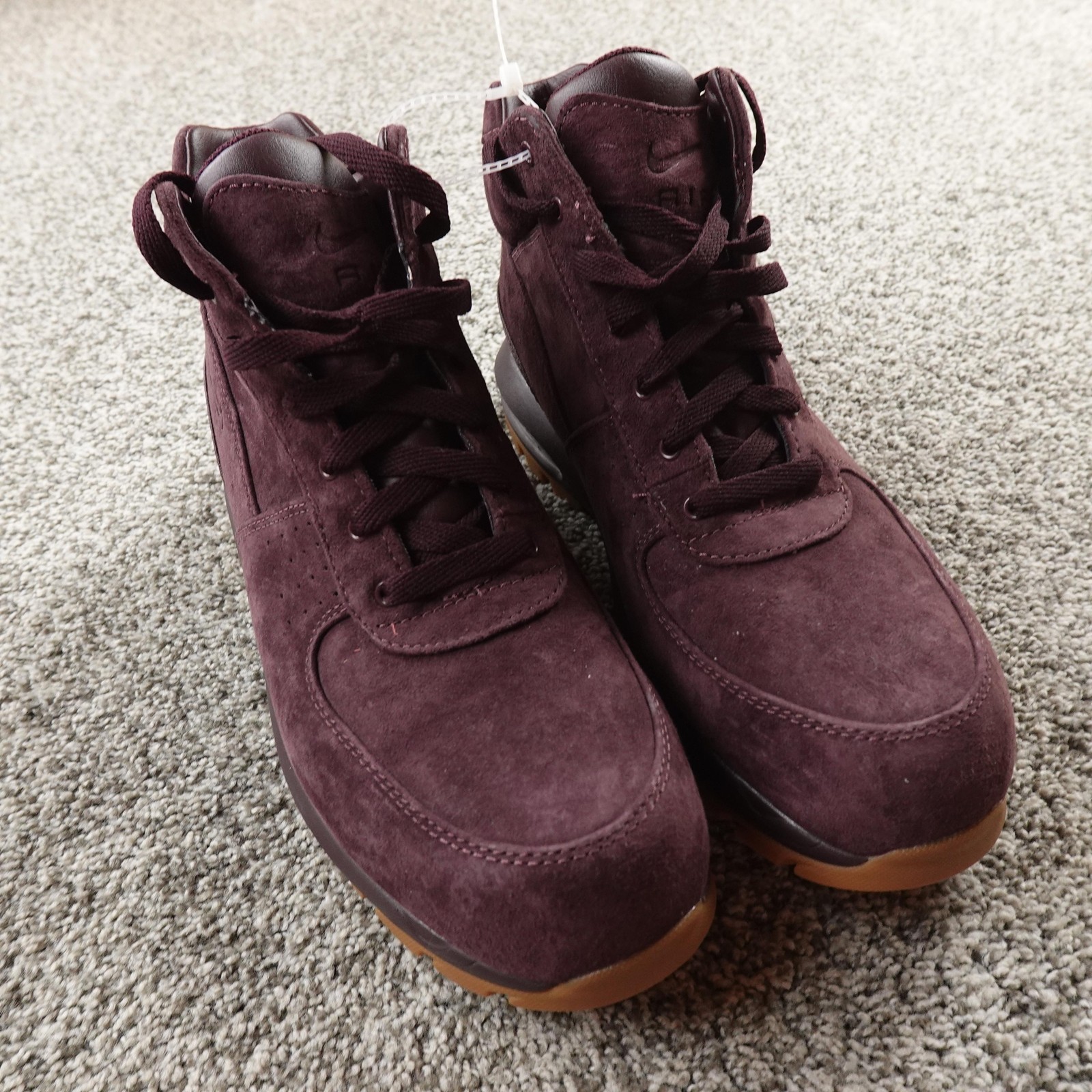 S 12 Purple Suede Air Max Goadome Acg All Trac Hiking Work