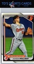 2023 Bowman #BCP-20 Jackson Holliday Chrome Prospects Mojo Gold Refractors #/50