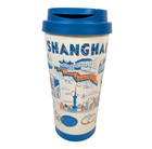 Starbucks Shanghai Tumbler Been There Series 2022 16 oz Travel Coffee Mug