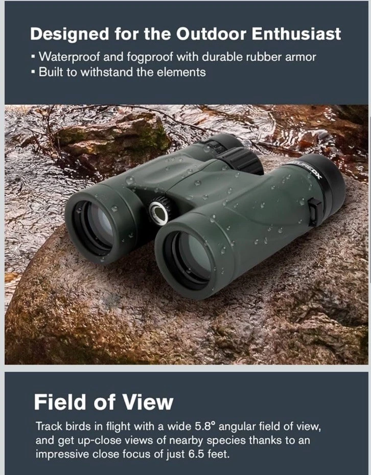 Celestron Nature DX Binocular - 10x32 Green  71331-CGL - Image 4 of 4