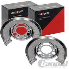 2X MAXGEAR SPRITZBLECHE BREMSSCHEIBEN HINTEN PASSEND FÜR MERCEDES-BENZ G-KLASSE
