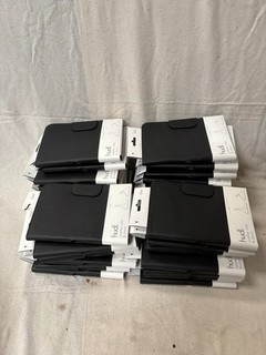Job Lot of Tesco Hudl Black Leather Cases Fit 7" Hudl Tablet x30 Good Cond.(Y2)