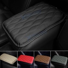 Funda protectora universal para reposabrazos de cuero para automóvil consola central caja cojín alfombrilla
