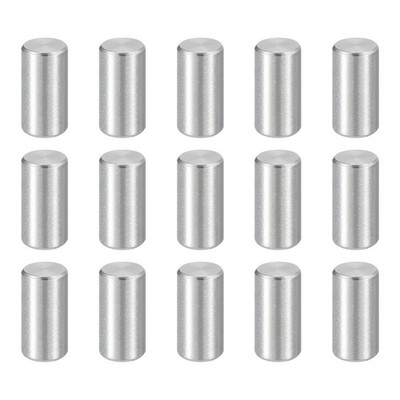 15pcs Dowel Pins M8(8mm) x 16mm Stainless Steel Shelf Support Peg Pin Rod
