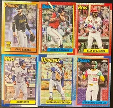 2025 Topps Update - 1990 TOPPS CHROME SILVER PACK - You Pick Complete Your Set