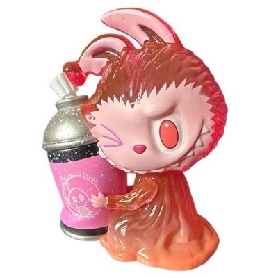 Pop Mart Labubu The Monsters Almost Hidden Spray Can Opened 