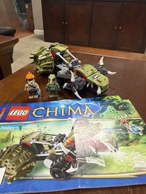 LEGO Legends of Chima Crocodile & Lion Lot (70001 & 70002)