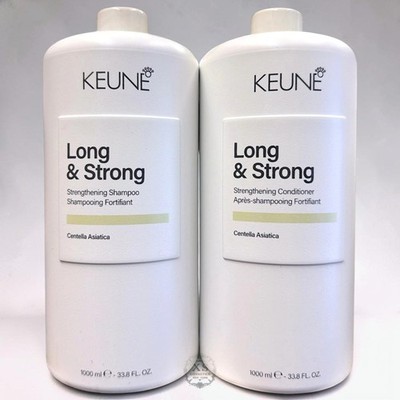 KEUNE Long & Strong Strengthening Shampoo & Conditioner 33.8 DUO - NEW