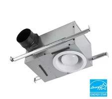 Broan-NuTone 50 CFM/80 Selectable CFM Recessed Bathroom Exhaust Fan / Light