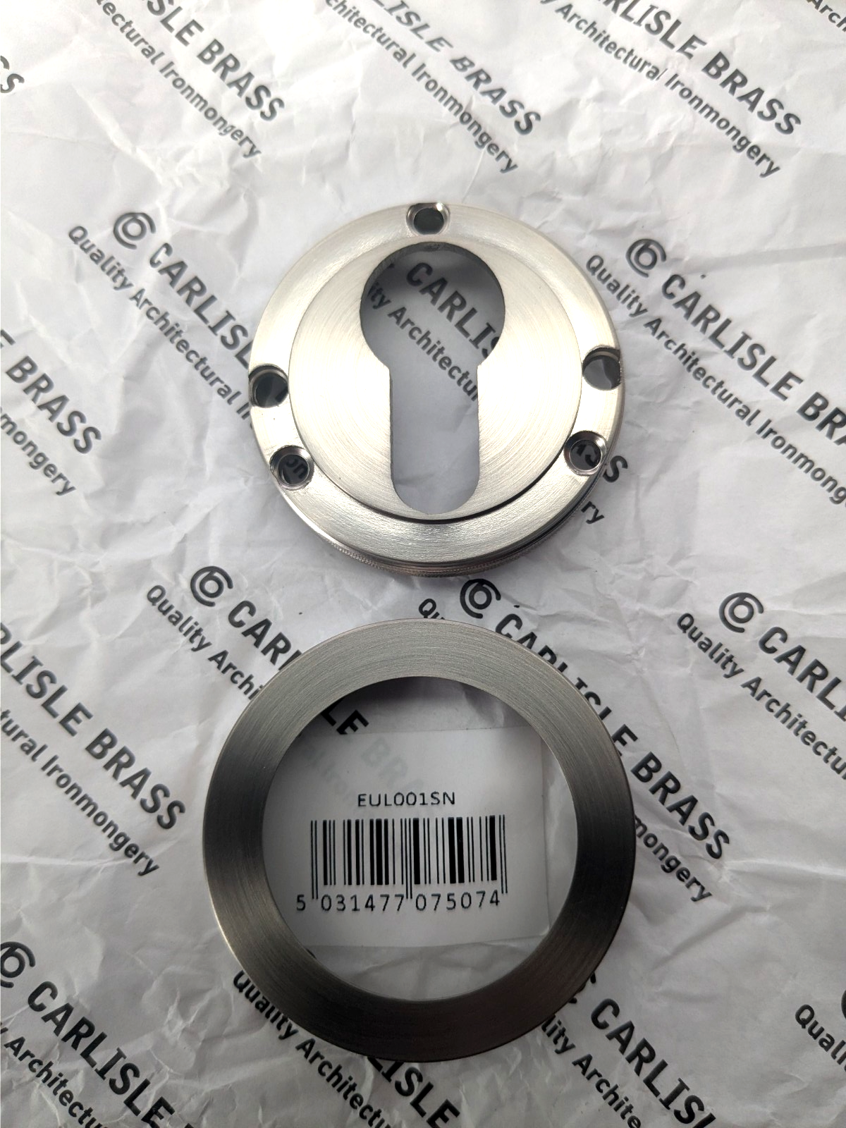 Carlisle Brass - Euro Escutcheon - Satin Nickel
