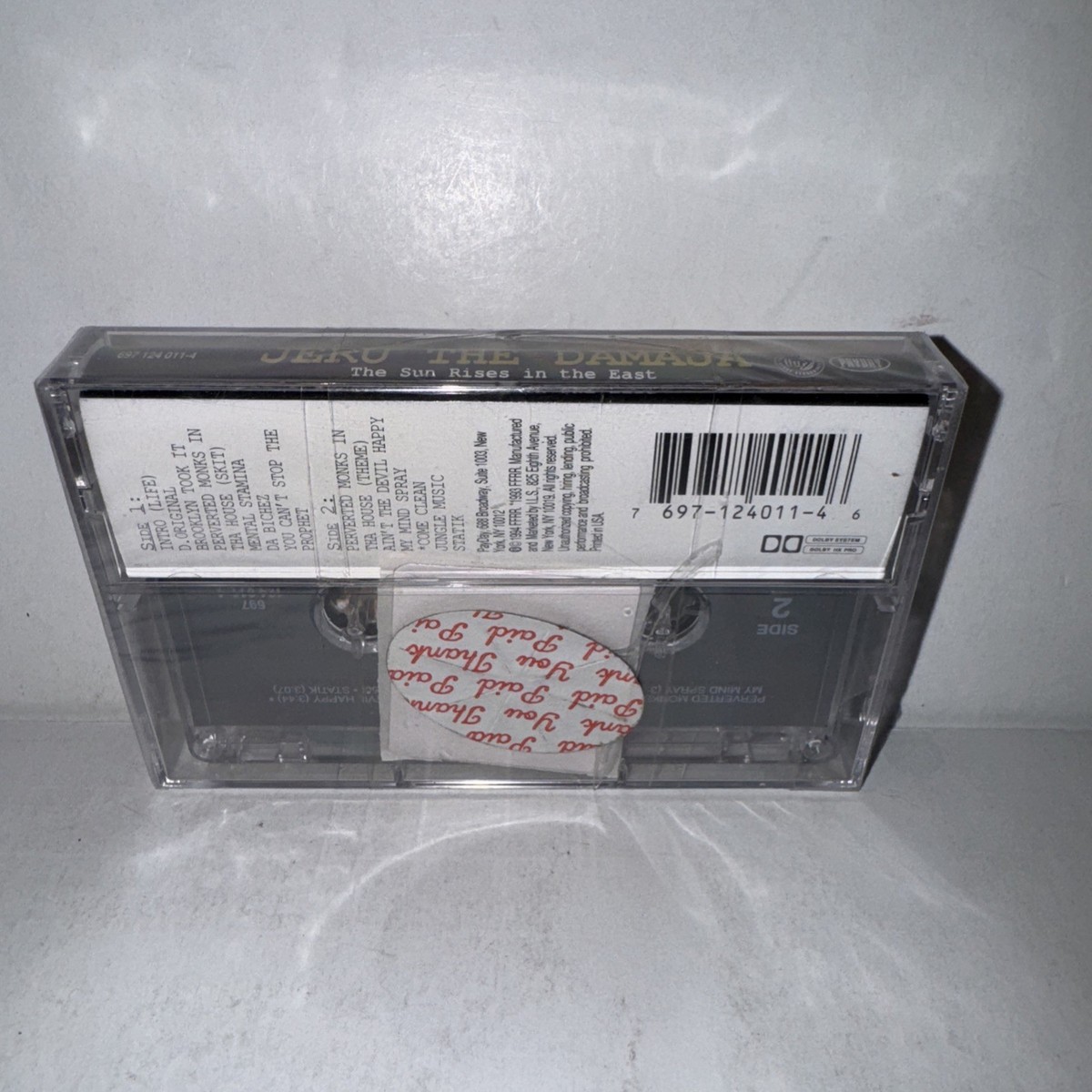 The Sun Rises in the East by Jeru the Damaja (Cassette, May-1994