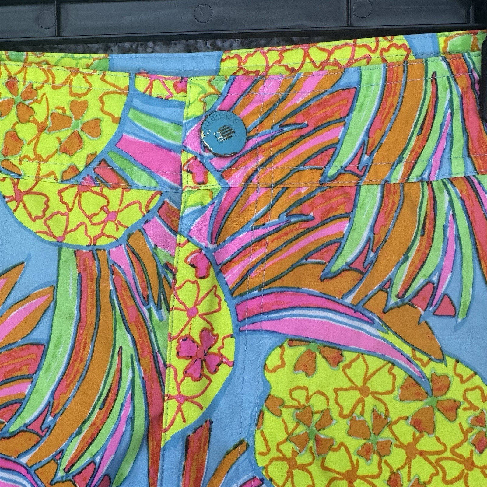 Chubbies "The Hooligans" Pineapple Swim Trunks Me… - image 2