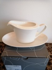 Rosenthal Curve wei&szlig; Sauciere 2 teilig - Neu & OVP