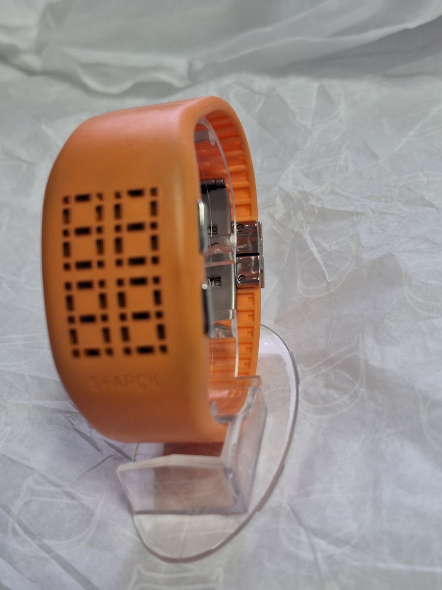 Philippe Starck Fossil Watch PH1057 Orange | eBay