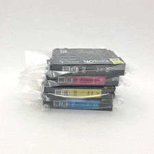 Epson 252 Ink Cartridge CMYK Set of 4 NEW OEM Sealed 2026 Dates WF 3640 3620